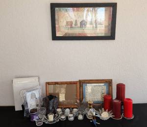 lot 217 image: Home Decor and Candles