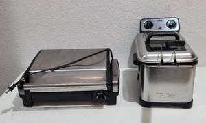 lot 241 image: Hamilton Beach Grill and T-Fal Fryer
