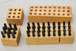 lot 451 image: Metal Stamp Tools