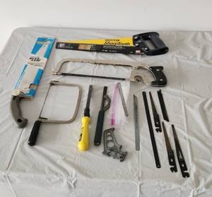 lot 460 image: Variety of Saws and Blades