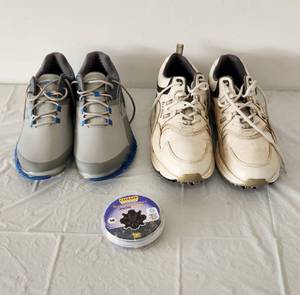 lot 478 image: Size 10 Golf Shoes