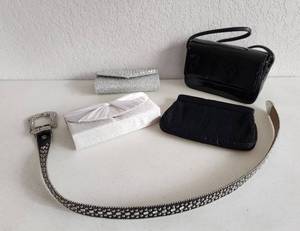 lot 274 image: Evening Purses and 36 Rhinestone Belt