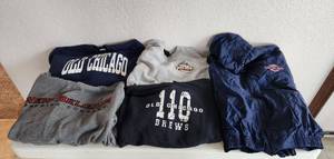 lot 277 image: Old Chicago Sweatshirts and Jackets - Size Med and Large