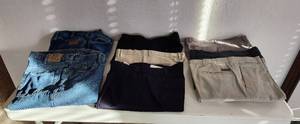 lot 283 image: Mens Size 36 x 30 Jeans and Slacks