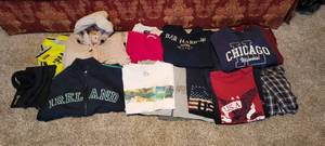 lot 300 image: Mens Clothing Med and Large