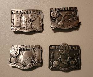 lot 319 image: Neewollah Belt Buckles