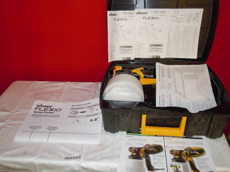 lot 117 image: Wagner power paint sprayer