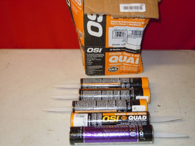 lot 136 image: Lot of Window sealant