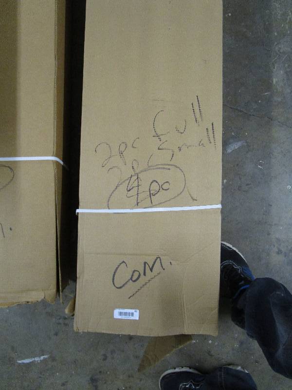 lot 42 image: Box of Commercial Donwspout Guttering