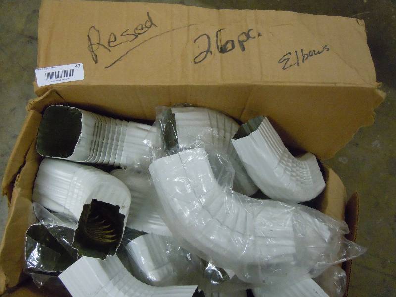 lot 47 image: 26 pieces New Residential Elbow Downspout