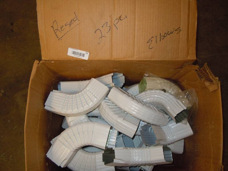 lot 50 image: 23 pieces New Residential Elbow Downspout