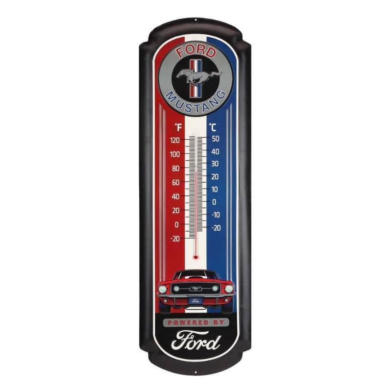 lot 1 image: Ford Mustang Oversized Thermometer