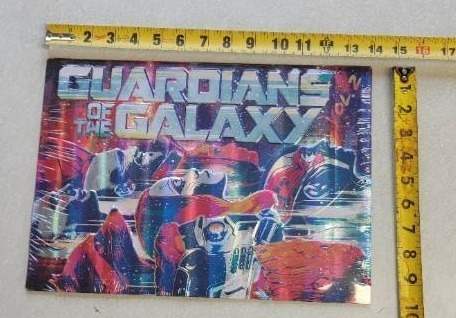 lot 11 image: Open Road Brands 14 X 10 Marvel Guardians Of The Galaxy Vol 2 Tin Sign