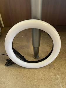 lot 368 image: EyeGrab LED Ring Light with Power Cord - No Stand