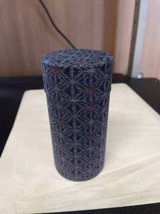 lot 381 image: Fabric Covered Tin Tea Container - 5 oz.