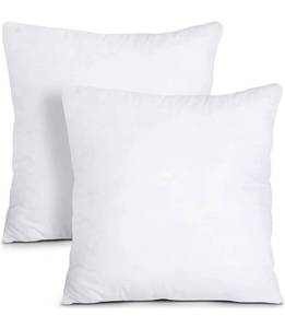 lot 56963 image: Utopia Bedding Throw Pillows Insert (Pack of 2, White) - 20 x 20 Inches Bed and Couch Pillows - Indoor Decorative Pillows