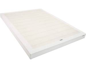 lot 56992 image: Amazon Basics Smart Box Spring Bed Base, 5-Inch Mattress Foundation - Queen Size, Tool-Free Easy Assembly