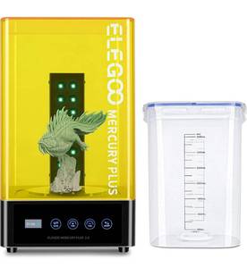 lot 57054 image: ELEGOO Mercury Plus 2 in 1 3D Printing Washing and Curing Machine V2.0 for Mars Photon S Photon Mono LCD SLA DLP 3D Printer Models