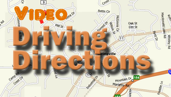 lot 1 image: Video Drive-Thru Here 115 second video gets you safely to our location