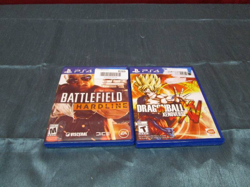 lot 8269 image: Lot of PS4 games