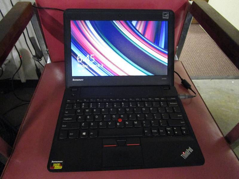 lot 8001 image: Lenovo ThinkPad laptop thats password protected