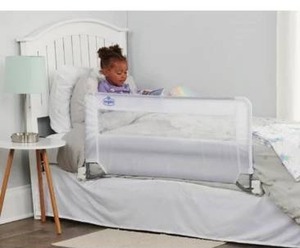 lot 13166 image: Regalo Swing Down Bed Rail Guard, with Reinforced Anchor Safety System