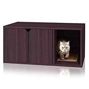 lot 13181 image: Way Basics Eco Friendly Cat Litter Box Enclosure