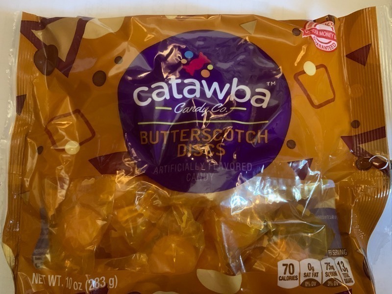lot 141 image: 2 New Cases of 24 Total Bags of Catawba Butterscotch Candy