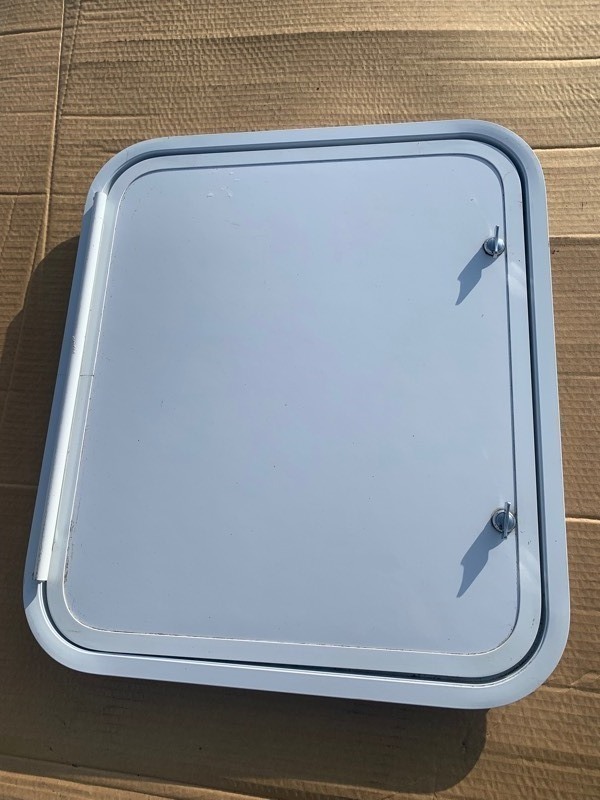 lot 172 image: RVBoat Double Latch Port Hole Hatch