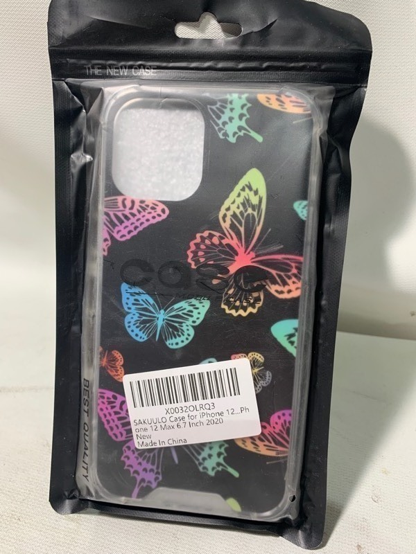 lot 420 image: New Sukuulo Butterfly Print iPhone Case 12 Max