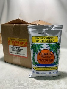 lot 67 image: 1 - 20lbs Box of Professional Bartender Lemon Sweet & Sour Cocktail Mix