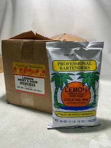 lot 71 image: 1 - 20lbs Box of Professional Bartender Lemon Sweet & Sour Cocktail Mix