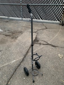 lot 55 image: 1 Drive Adjustable Tank Cart