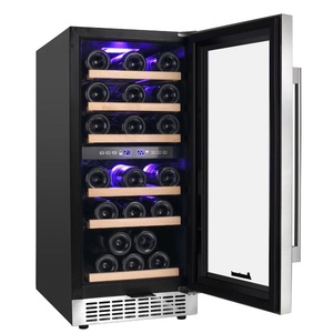 lot 60 image: Aobosi 15 Built-In Wine Cooler Cellar, JC-85B