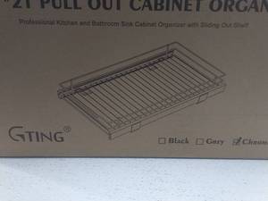 lot 64138 image: Pull Out Cabinet Organizer, Unknown Brand-