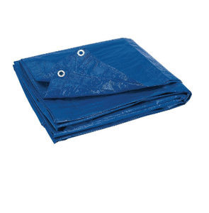 lot 64162 image: Blue All PurposeWeather Resistant Tarp, 20 x 16