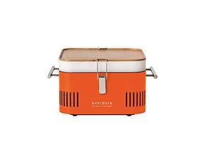 lot 64185 image: Everdure Cube Portable Charcoal Grill, Tabletop BBQ, Perfect Tailgate, Beach, Patio, or Camping Grill, and Lightweight