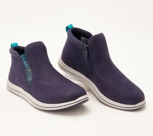 lot 64186 image: Clarks Cloudsteppers Casual Booties - Breeze, 8-12