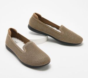 lot 64192 image: Clarks Cloudsteppers Washable Knit Slip-Ons, 6-12