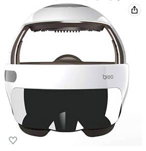lot 64227 image: Breo iDream5s Electric Head Massager, Eye & Neck Massage Helmet with Heat, Kneading, Air Compression, APP Control Scratcher for Headache, Stress Relief, Deep Sleeping