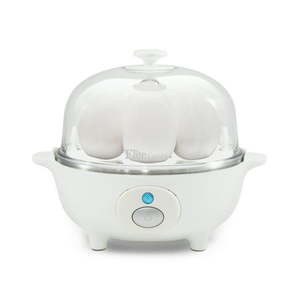 lot 64232 image: Elite Gourmet Easy Electric 7 Egg Capacity Cooker, Poacher, Steamer, Omelet Maker with Auto Shut-Off