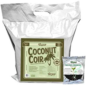 lot 64239 image: Viagrow Coconut Coir Block of Soilless Media with Micro Charge (Makes Approx. 18 Gallon 2.4cf68 liters)