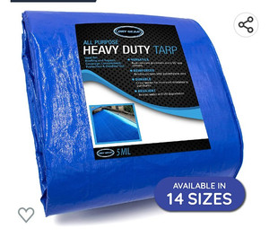 lot 64258 image: Dry Gear All Purpose Heavy Duty Tarp. 20 x 16