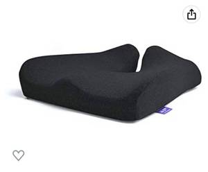 lot 66982 image: Cushion Lab Patented Pressure Relief Seat Cushion for Long Sitting Hours on Office & Home Chair