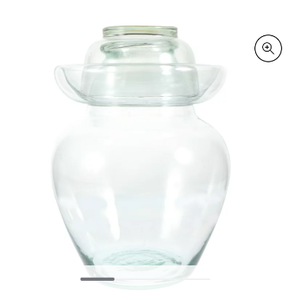 lot 67004 image: Household Pickle Jar Glass Pickle Pot Airtight Pickle Jar Transparent Storage Jar, With Tongs