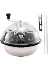 lot 67090 image: iPower GLTRIMBOWL19L 19-Inch Leaf Bowl Trimmer Machine, may or may not be complete not fully inspected outside of box