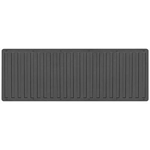 lot 67095 image: BDK-MT-600A Heavy-Duty Utility Truck Bed Tailgate Mat 60 x 19.5  Extra Thick Rubber Cargo Liner for Pickup Trucks with Universal Trim-to-Fit Design - Black, missing hardware
