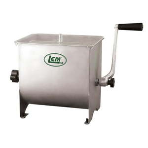 lot 67097 image: Mighty Bite 20lb Capacity Stainless Manual Mixer