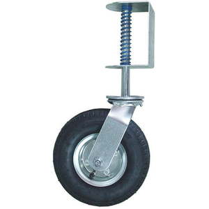 lot 67109 image: Shepherd Hardware 9798E 8-Inch Pneumatic Gate Caster 200-lb Load Capacity