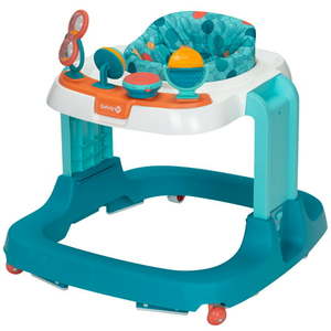lot 67179 image: Safety 1st Ready Set Walk DX Developmental Walker Spotlight Teal, not fully Inspected Outside of box
